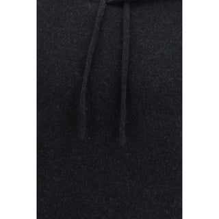 Black Wool Oves Aries Hoodie