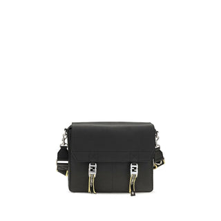 Black Calf Leather Bos Taurus Shoulder Bag