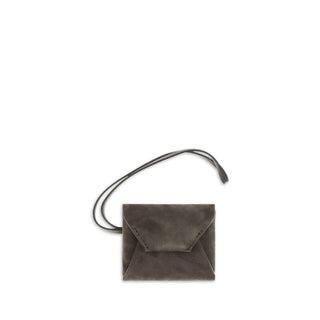 Brown Calf Leather Bos Taurus Keychain