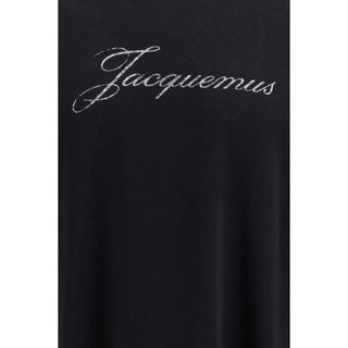 Black Cotton Long Sleeve T-Shirt