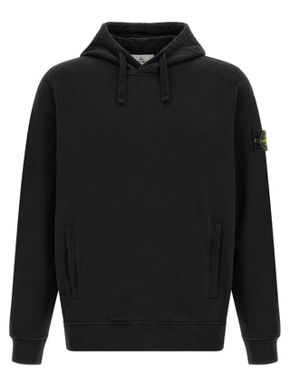 Black Cotton Sweatshirt