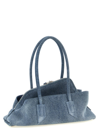 Blue Cotton Shoulder Bag