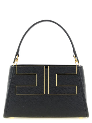 Black Polyester Handbag