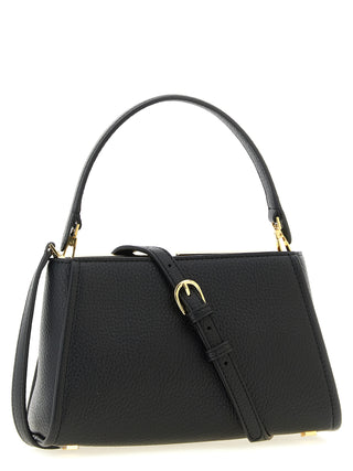 Black Polyester Handbag