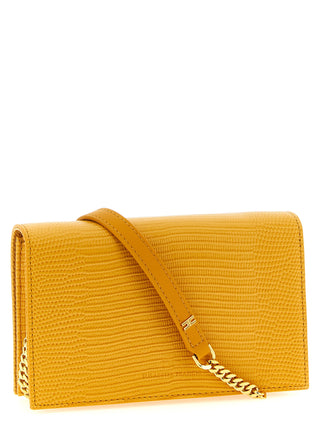 Beige Polyester Crossbody Bag