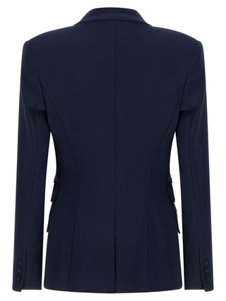 Blue Polyester Blazer