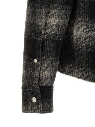 Gray Polyester Blouse