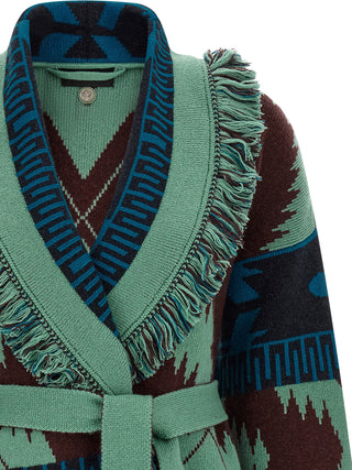 Multicolor Cashmere Cardigan