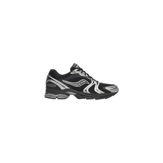 Black Synthetic Athletic Sneakers