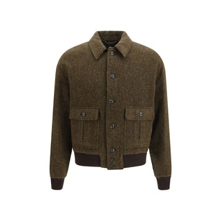 Bicolor Wool Oves Aries Bomber