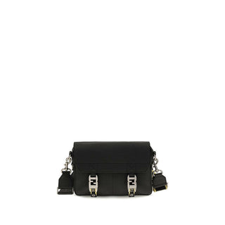 Black Calf Leather Bos Taurus Shoulder Bag