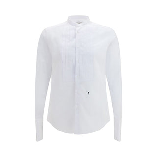 White Cotton Dress Shirt