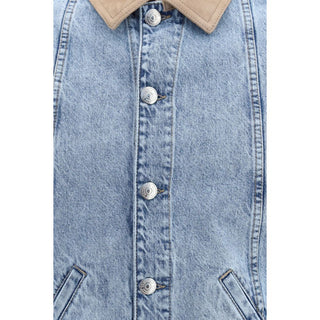 Blue Cotton Denim Jacket