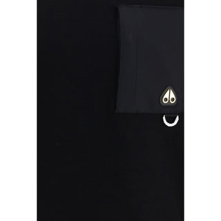 Black Nylon Sweatshirt