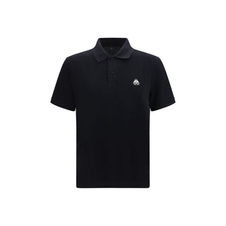 Black Cotton Polo Shirt