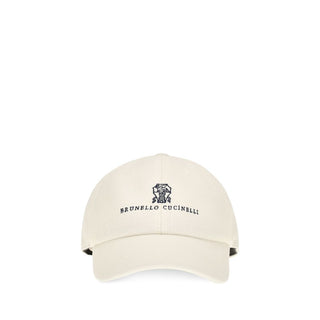 White Silk Cap (Baseball Hat)