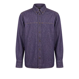 Purple Cotton Men's Jacket