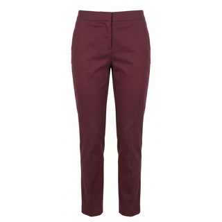 Red Cotton Women Pants
