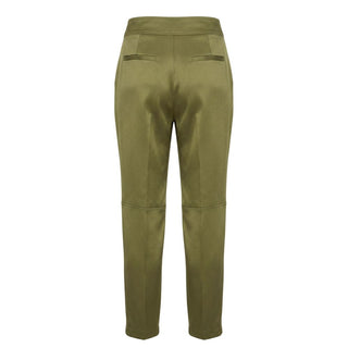 Green Viscose Women Pants