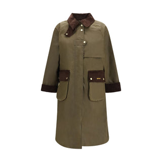 Bicolor Cotton Coat