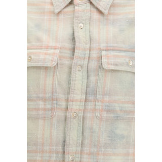 Beige Denim Shirt