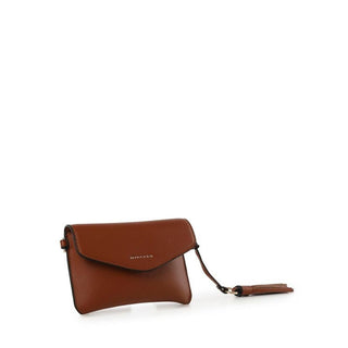Black Polyethylene Crossbody Bag