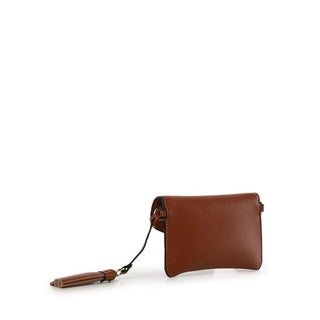 Black Polyethylene Crossbody Bag