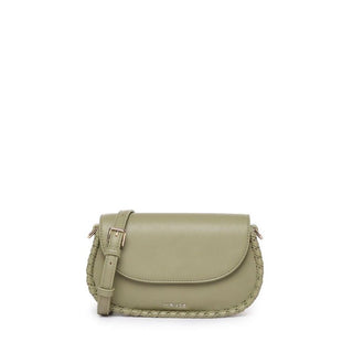 Bicolor Polyethylene Crossbody Bag