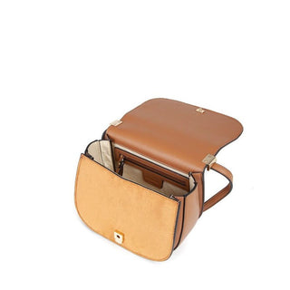 Black Polyester Crossbody Bag