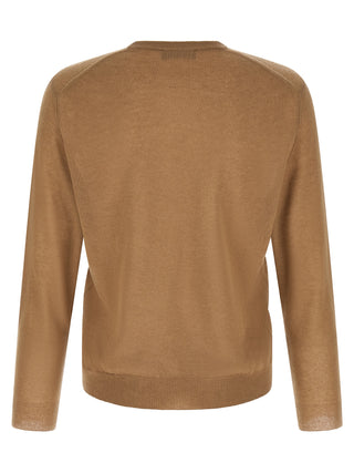 Brown Cashmere Cardigan
