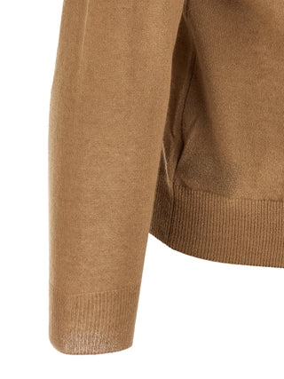 Brown Cashmere Cardigan