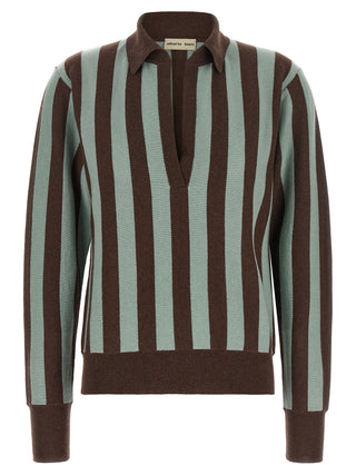Multicolor Cashmere Polo Shirt