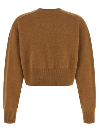 Brown Wool Cardigan