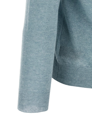 Blue Cashmere Cardigan