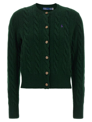 Bicolor Wool Cardigan