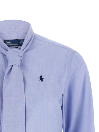 Blue Cotton Blouse