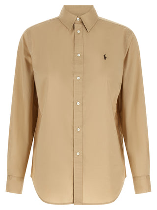 Beige Cotton Blouse