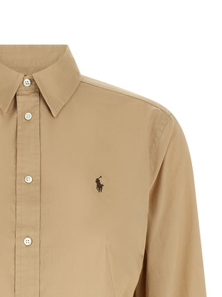 Beige Cotton Blouse