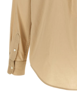 Beige Cotton Blouse
