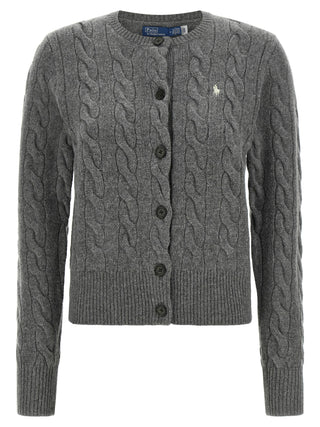 Gray Wool Cardigan