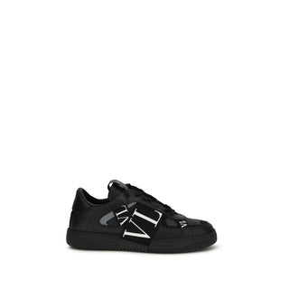 Black Calf Leather Bos Taurus Athletic Sneakers
