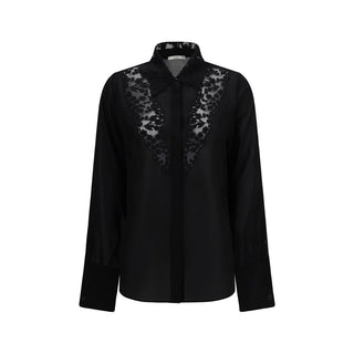 Black Silk Blouse