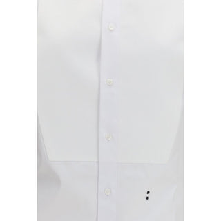 White Cotton Dress Shirt