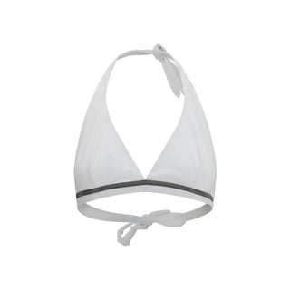 White Polyamide Bikini