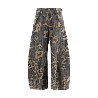 Multicolor Cotton Cargo Shorts