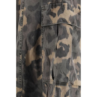 Multicolor Cotton Cargo Shorts
