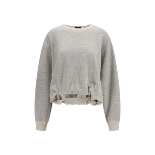 Gray Cotton Sweatshirt