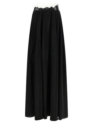 Black Copper Mini Skirt