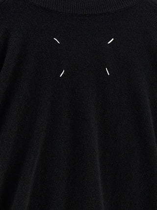 Black Virgin Wool Cardigan