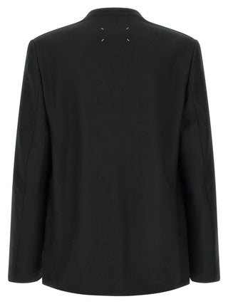 Black Virgin Wool Blazer